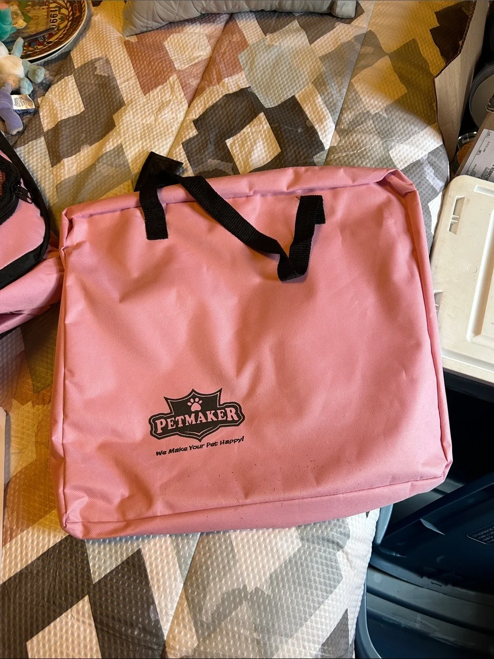 Petmaker Pink Pop-Up Pet Playpen Carrier